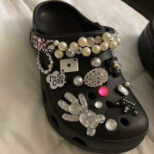 Bejeweled crocs